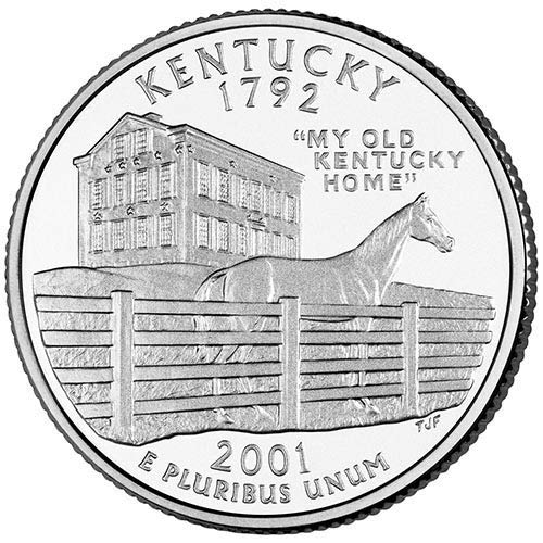 2001 P BU Избор тримесечие на щата Кентъки, Без да се позовават на Монетния двор на САЩ