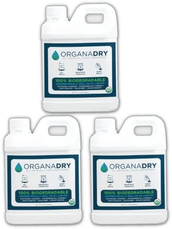 Напълно натурален Течен абсорбиращи OrganaDry | Компостируемый | Не съдържа силициев диоксид | Разтвор за сухо почистване