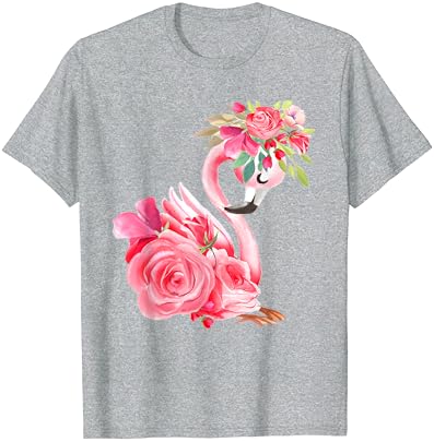 Сладка розова тениска dreaming момиче baby flamingo с цветя