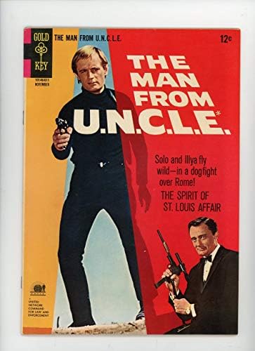 ЧОВЕК От U. N. C. E. L. 9 | Western Publishing Co. | Ноември 1966 | 1 | Класическо тв шоу