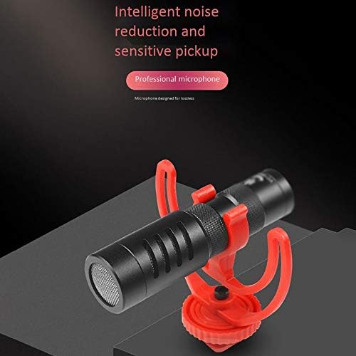 UXZDX 3,5 мм, Огледален Мини Единния Микрофон за Мобилен Телефон Професионален видео блог На Живо за Домашно Кардиоидный Насочен Микрофон