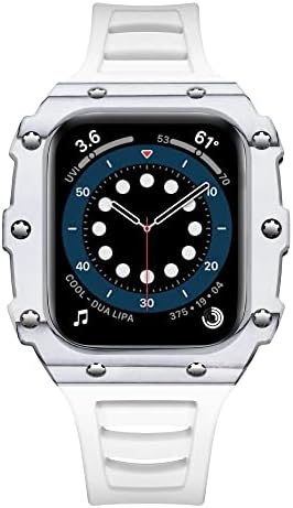 Каишка MAALYA за Apple Watch Band 45 мм 44 мм 40 мм 41 мм Комплект промяна от Въглеродни влакна за iwatch Series 8 7 6 5 4