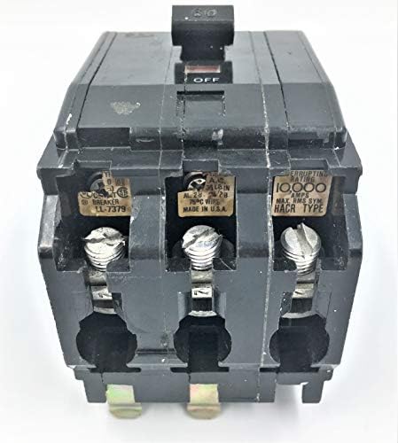 Миниатюрен автоматичен прекъсвач SCHNEIDER ELECTRIC 240-Волтов 60-Амперный QO360 2 инча. Електрическо прозорче за очите