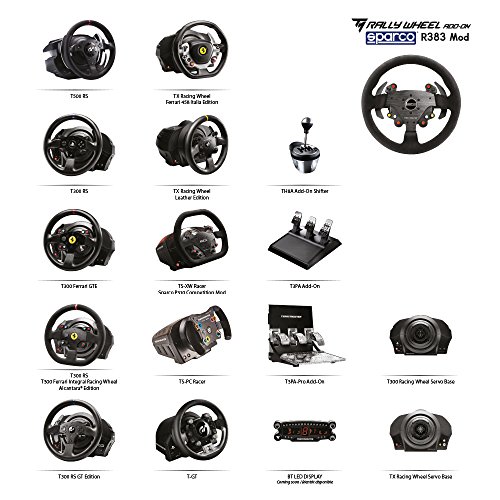 Допълнение ThrustMaster 4060085 TM Rally Wheel за Sparco R383 на министерството на отбраната - (Игри> Игри контролери)