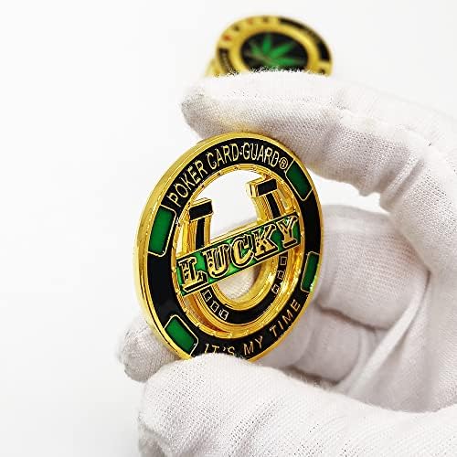 Кухи Покер Щастливата Монета Щастлива Медал Икона Подарък Вълшебна Монета Ръчно Обиколка Игра с Монети
