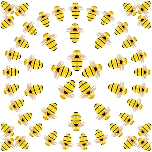 120 Малки Парчета Смола Пчелите Декор, Украса за Бродерия във формата на Пчела, Малки Декорации за Пчелите от Смола, части от Пчели, с