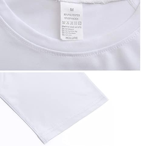 Мъжки Компресиране тениска Holure/Свободно намаляване, Спортни тениски Базов слой с къс ръкав, Стръмни Сухи блузи (опаковки от 1 или