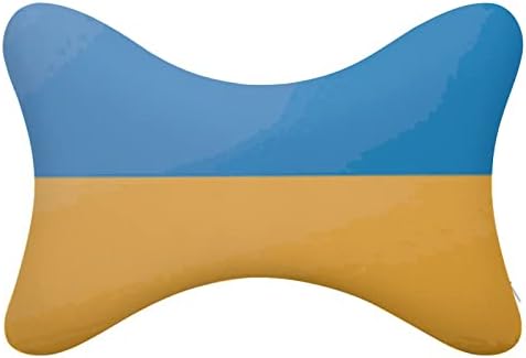 Автомобилната въздушна Възглавница за Врата с Флага на Украйна, Мека Възглавница за главата с останалите Кола, Възглавницата за Релакс