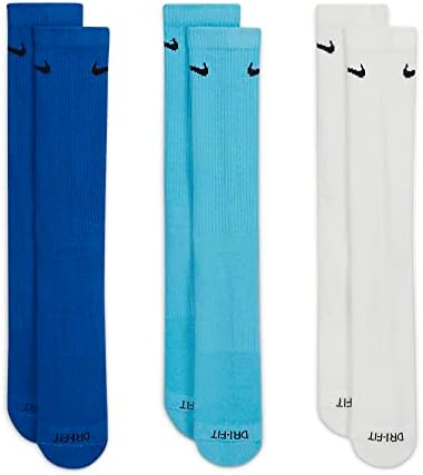Меки чорапи Найки всеки ден Plus Dri-FIT за възрастни Унисекс (3 броя)