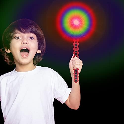 ArtCreativity Светещ Въртящата пиксел пръчка, 13,5-инчов led въртяща се играчка за деца, Батерии в комплекта, Страхотна
