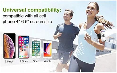 Кобур за Samsung Galaxy XCover FieldPro (Кобур от BoxWave) - Гъвкава спортна превръзка, Регулируема превръзка за тренировки и тичане
