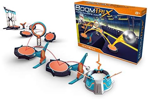 Многоцветен топката BoomTrix, Екшън-батут Xtreme за деца над 8 години, Многоцветен