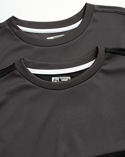 Спортна тениска RBX за момчета - от 2 опаковки спортна тениска Active Performance Dry-Fit (Размер: 4-16)