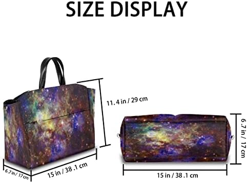 Чанта за Памперси Galaxy Space с Ремъци за детски Колички, Мъглявината Звезда, Голяма Пътна Чанта за Памперси, Бебешка Чанта, Многофункционални