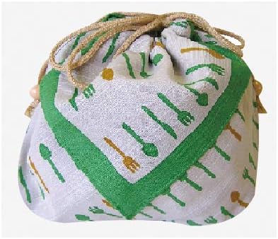 Японски Сладко Носна кърпичка Фуросики и чанта Bento Кинчаку от Памучен плат За опаковане на подаръци, Ръчно изработени в