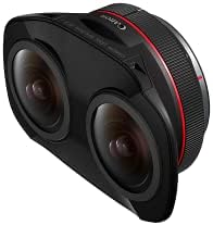 Canon RF5.2mm F2.8 L два обектива Рибешко око – 3D Виртуална реалност, на 180 градуса виртуална реалност, съвместим с Canon EOS R5