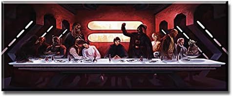 Междузвездни войни Платно Стенно изкуство Тайната Вечеря Черно-Червен Декор Плакат на филма Съвременното Художественото Оформление