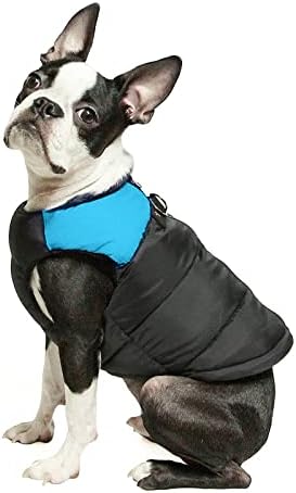 Палто за кучета LESYPET на Студеното Зимно Яке за малки Кучета с цип, без Ключалки, Облекло за кучета с 2 D-образна лети Вложки за