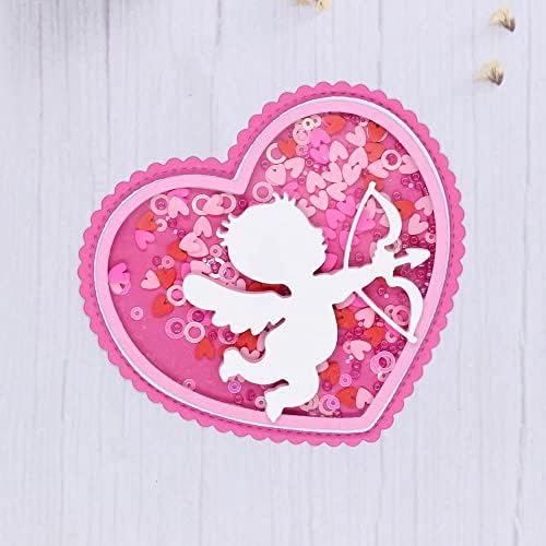 ZFPARTY Valentine Cupid Шейкъри Метални Режещи Удари Шаблони за DIY Scrapbooking Декоративно Щамповане САМ Хартиени Картички