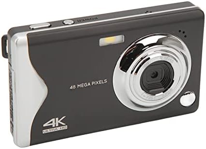 Цифрова камера за Снимки, Цифрова камера с висока разделителна способност, Електронен Затвор 4K, Интуитивни Бутони, Вграден