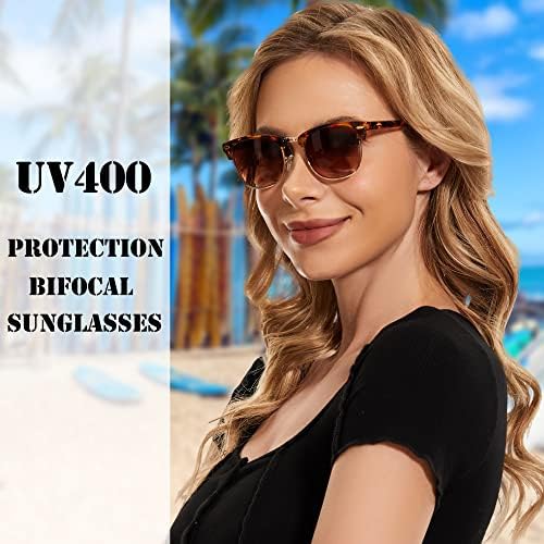 ZXYOO 3-Pack Бифокални Очила за четене за жени и Мъже, Бифокални Очила Унисекс, За четене на открито UV400