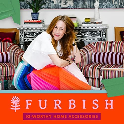 Furbish Това е Ужасна идея Декоративна възглавница за бродерия Ръчна изработка - 9 x 15 С ръчно изработени бродерии, Дизайнерски