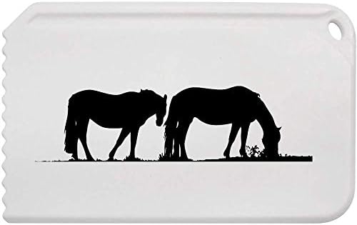 Пластмасова стъргалка за лед Azeeda Силует на паша коне (IC00001950)