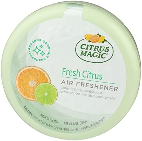 Твърди Освежители за въздух Citrus Magic, Впитывающий миризмата на пресни Цитрусови плодове, 8 унции, Опаковки от 1