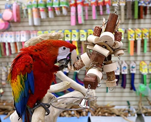Играчка-папагал в кукурузном лабиринт (Изберете размер) (Голям)