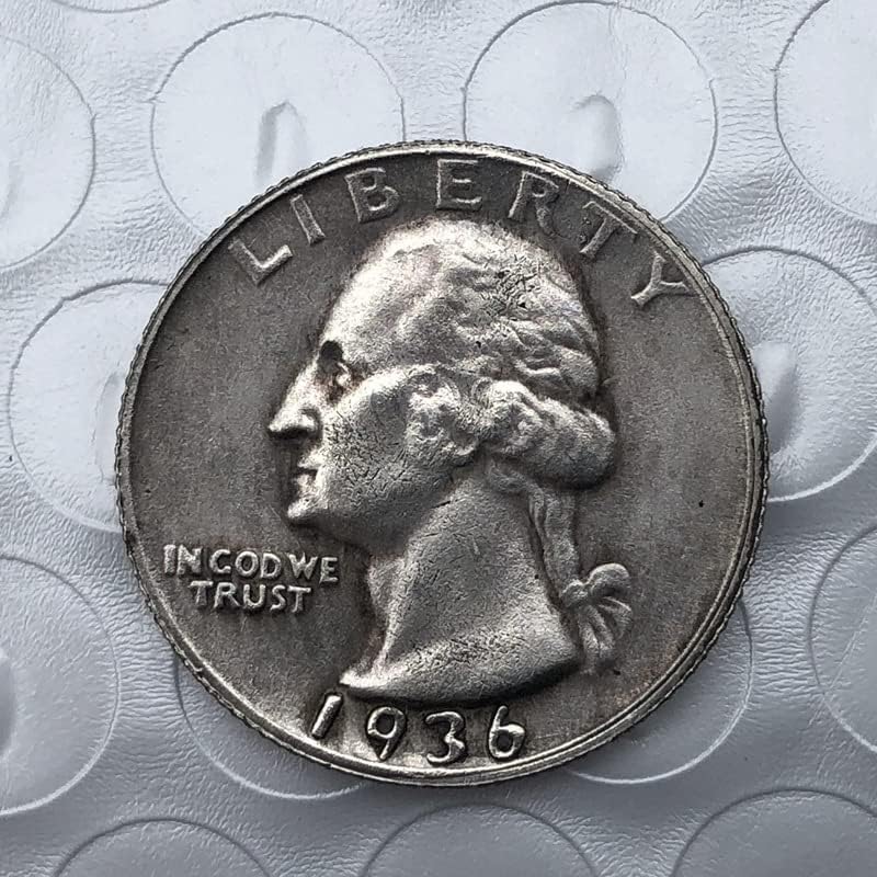 Старинни Занаяти 4 Различни години Полукръгли Възпоменателни Монети Сребърен Долар 24 мм