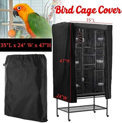 Универсален Калъф за клетката с Папагала - Голяма Защитно фолио Good Night Birdcage за защита от светлина, вятър и топлина, защита нощни аксесоари