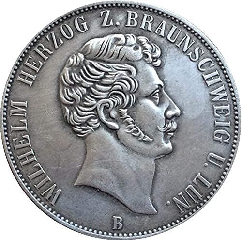 Германската Монета С Медна Покритие Сребро Каменни Монети Занаяти Колекция от монети Възпоменателна Монета
