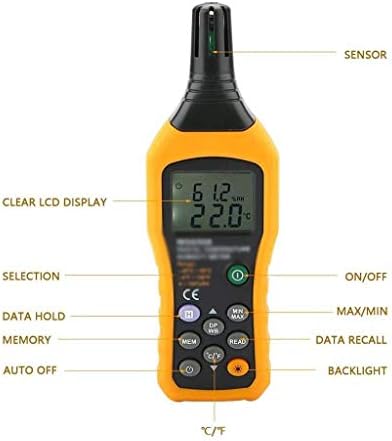 Стаен термометър UXZDX CUJUX - Цифров Термогигрометр, Точност на Уреда За измерване на температура и влажност на въздуха