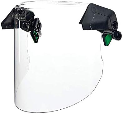 Защитна маска за лице на MSA 10194818 V-Gard H1 - Поликарбонат (PC), прозрачен цвят с противотуманным покритие, Contour, устойчиви