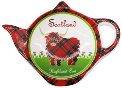 Кралски Комплект Съдове Шотландската Шотландската Високият Коровья Чаша и хартиен Пакетчета Чай