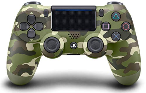Безжичен контролер DualShock 4 за PlayStation 4 - Зелен камуфлаж (обновена)