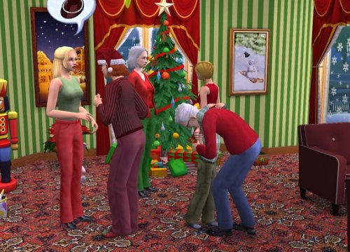 Комплект за коледно парти The Sims 2