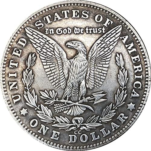 Американски Морган Блуждающая Монета Подарък Колекция Възпоменателна Монета За Подарък Щастлив Предизвикателство Монета