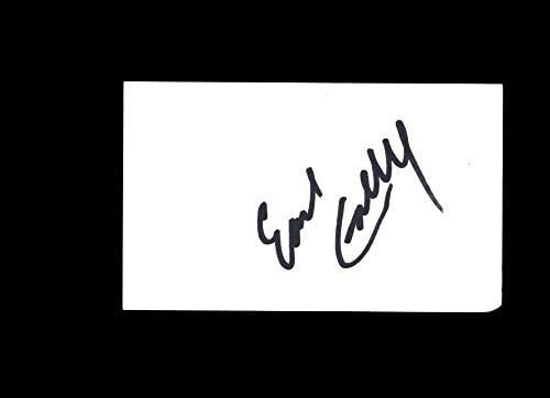 Ърл Кембъл Собственоръчно подписано на Картата 3x5 с Автограф от NFL КОПИТО Хюстън Ойлърс