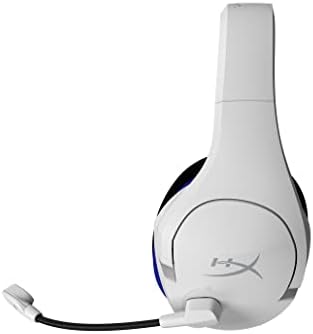 HyperX Cloud Stinger Core – Безжична детска слушалки - в Бял и безжичен контролер DualShock 4 за Playstation 4 - катранен