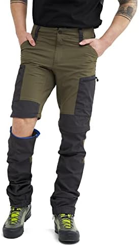 Мъжки панталони RevolutionRace GP Pro с цип, трайни, изхвърлени в атмосферата и трансформируемые панталони за всички дейности