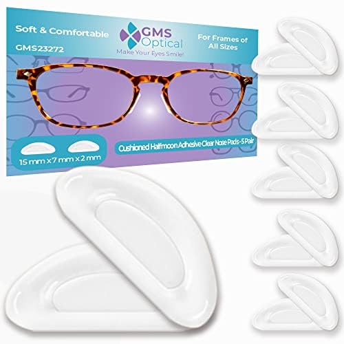 Носа облицовка за очила XOXO Optical® въздушна възглавница с адгезивным контур 2 мм - Мини - Намаляват болезненост - Носа облицовка за