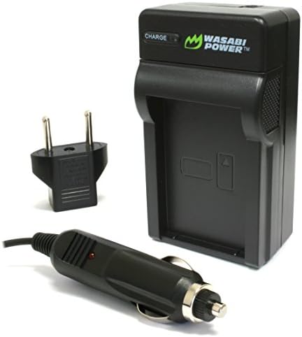Смяна на зарядно устройство Wasabi Power за Sony NP-BN1 (съвместим с DSC-QX10, DSC-QX30, DSC-QX100, DSC-TX100V, DSC-TX200V, DSC-W800, DSC-W810, DSC-W830, DSC-WX150, DSC-WX220 и други)