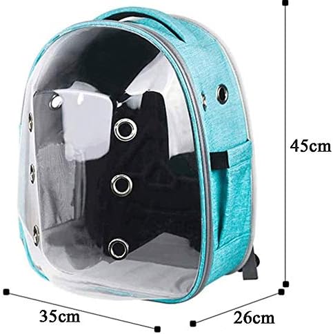 N/A Преносими Дишаща раница за пътуване с домашни любимци, дизайн от пеноматериала Космическа капсула и Водоустойчива чанта-раница