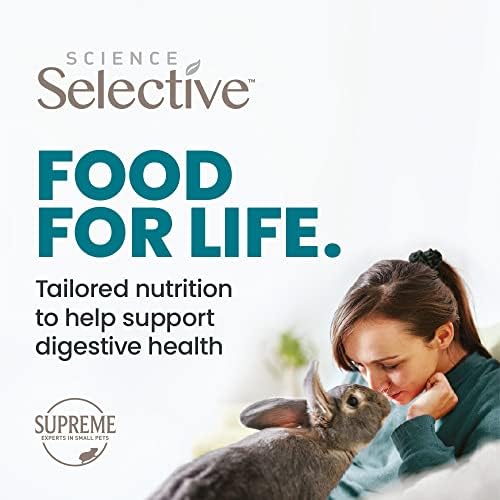 Вдигна Храна за домашни Зайци Supreme Petfoods Science, Кафяв, Натурален, 52,8 грама