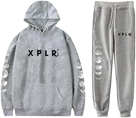 XPLR Hell Week 22 Изчислителни Блузи, Панталони за Джогинг, Комплект от две части, Дамски, Мъжки Блузи + Спортни Панталони