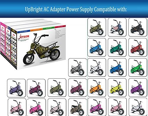 Висок клас 3-Пинов адаптер ac/dc, който е съвместим с детски електрически скутером в jetson Jr. Junior E-Bike, по-зелено Бъдеще мини-байк,