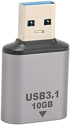 Qinlorgo USB3.1 Конвертор, USB3.От 1 до USB3.1 Адаптер От Алуминиева Сплав 10 gbps за Преносим телефон
