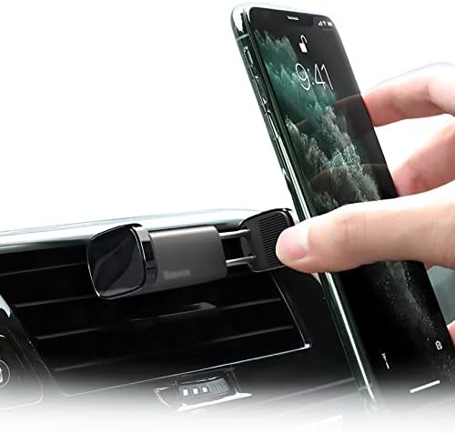 MYAOU Притежателя на телефона, за Автомобил, Изход на въздуха Многофункционална Мини-Поставка Регулируем Ъгъл на Навигационния Скоба