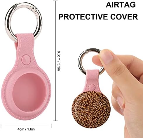 Животински Леопардовый Принт Apple Air Tag Tracker Калъф-Хастар за Притежателя на AirTag Protector Чанта За Съхранение
